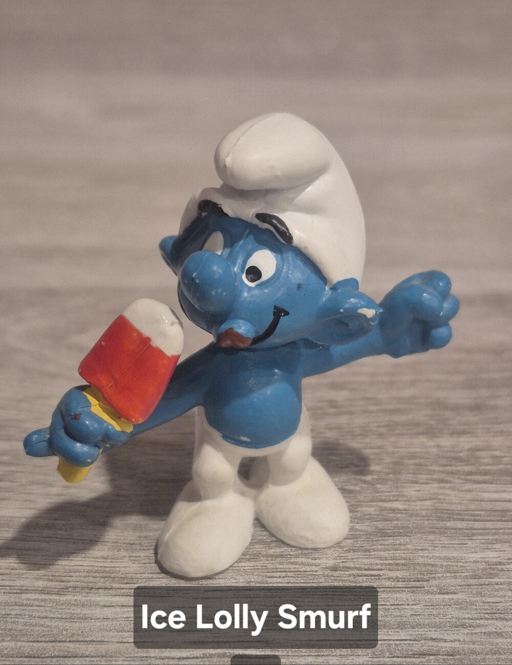 Vintage Ice Lolly Smurf